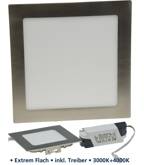 LED Panel "CCT-022" 22x22cm 1400lm Bild 1