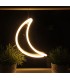 LED Figur "Mond" 300x185mm warmweiß Bild 1