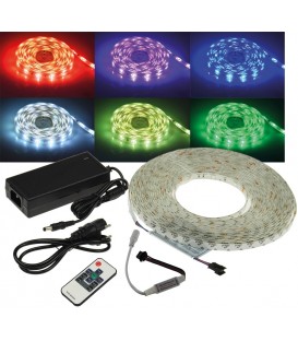 RGB LED-Strip Set "RGB-500 RF" 5m Bild 1