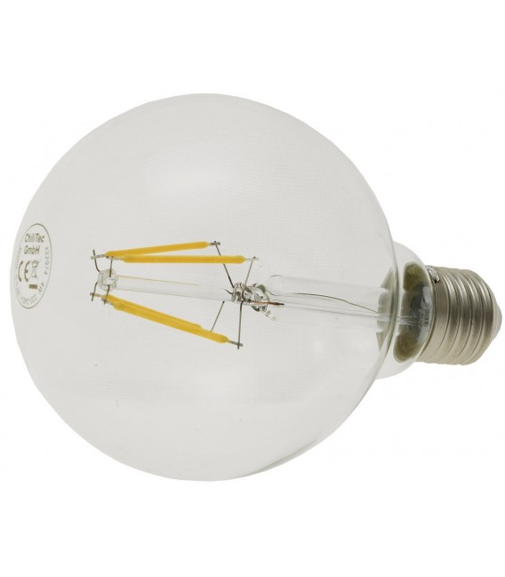 LED Globelampe 95mm E27 "Filament G95" Bild 4