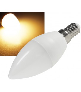 160° LED Kerzenlampe E14 "K60" 3-Stufen-Dimm 3000k 480lm warmweiß 230V/6W 