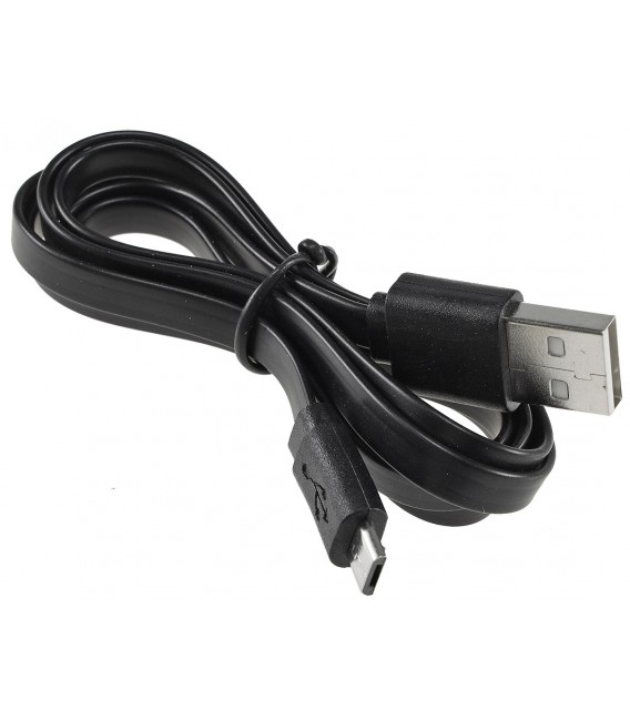 USB-Flachkabel auf Micro-USB 90cm Bild 1