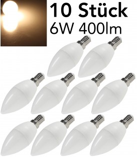 LED Kerzenlampe E14 "K50 Promo" 10er-Set Bild 1
