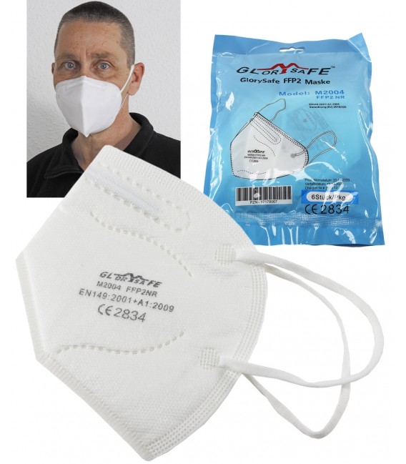 FFP2 Mund-Nasen-Maske  6-Stück-Pack Bild 1