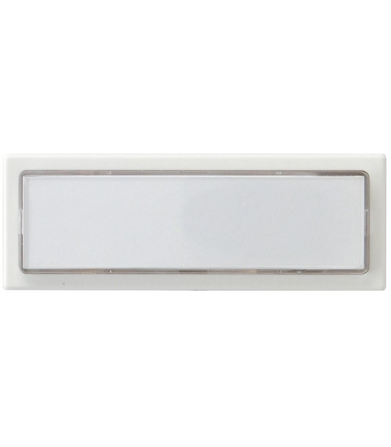 Klingeltaster mit Namensschild weiß beleuchtbar Bild 1