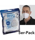 FFP2 Mund-Nasen-Maske  5-Stück-Pack