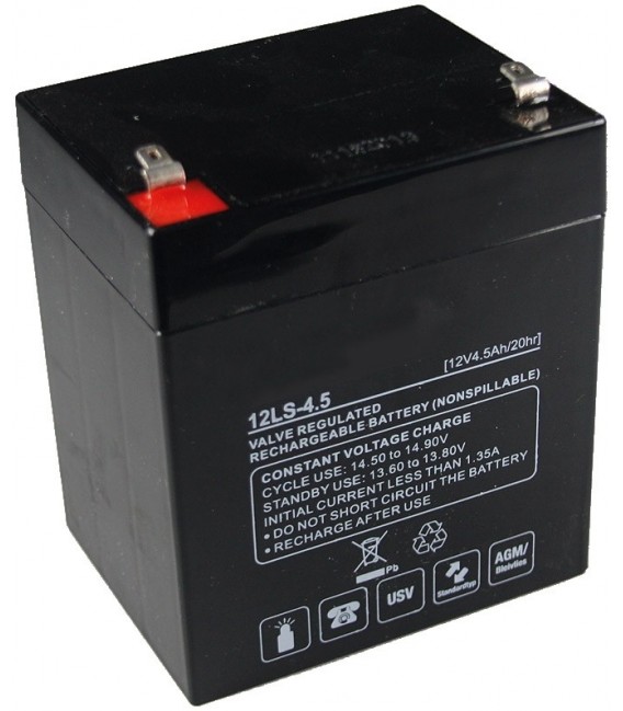 Bleiakku Q-Batteries 12V/4.5Ah Bild 1