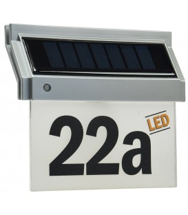 Solar Hausnummernleuchte mit LED Bild 1