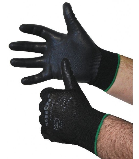 Nylon Feinstrick-Handschuhe mit Bild 1