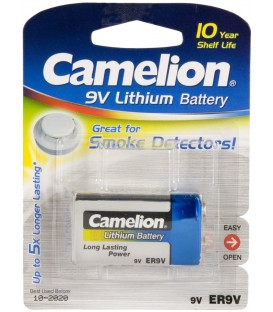 9V-Block-Batterie CAMELION Lithium Bild 1