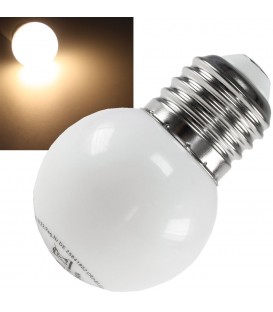 LED Tropfenlampe E27 40mm Ø warmweiß Bild 1
