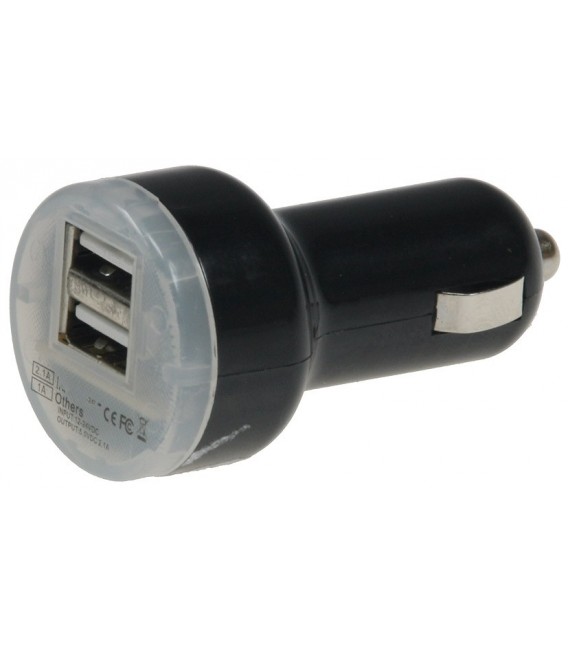 USB Kfz-Ladegerät "Duo 1A" Bild 1