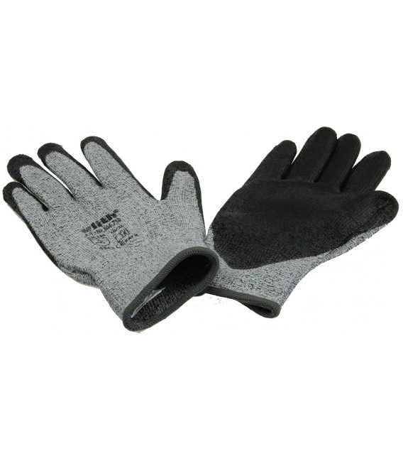 Schnittschutzhandschuhe grau/schwarz Bild 2